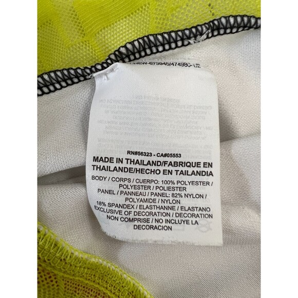 Nike Women's Sportswear Mesh Tank Top Black Yellow White Pink Size M - Picture 5 of 11